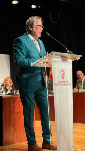 La Bustia relleu alcaldia Sant Esteve 2025 Enric Carbonell Roser Brosed foto Aj 1