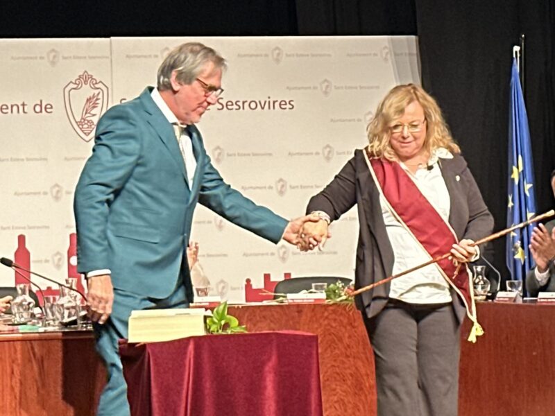 La Bustia relleu alcaldia Sant Esteve 2025 Enric Carbonell Roser Brosed foto La Bustia foto La Bustia