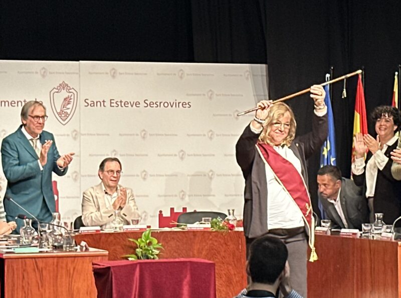 La Bustia relleu alcaldia Sant Esteve 2025 Enric Carbonell Roser Brosed foto La Bustia foto La Bustia