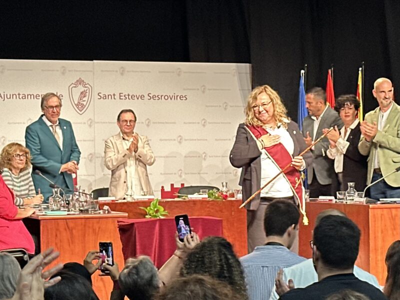 La Bustia relleu alcaldia Sant Esteve 2025 Enric Carbonell Roser Brosed foto La Bustia foto La Bustia