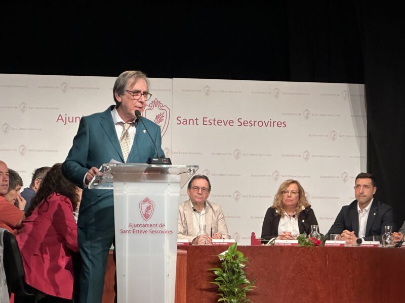 La Bustia relleu alcaldia Sant Esteve 2025 Enric Carbonell Roser Brosed foto La Bustia foto La Bustia