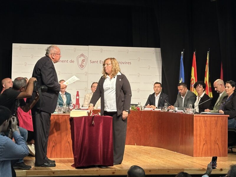 La Bustia relleu alcaldia Sant Esteve 2025 Enric Carbonell Roser Brosed foto La Bustia foto La Bustia