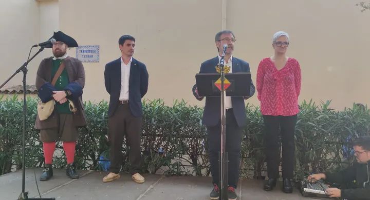 La Bustia visita institucional Festa Miquelets Olesa 10