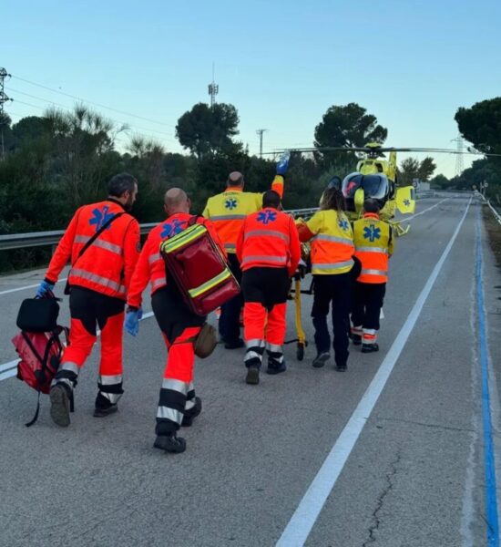 La Bustia accident Martorell 28 novembre 2
