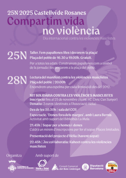 La Bustia cartell 25N Castellvi