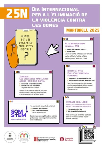 La Bustia cartell 25N Martorell