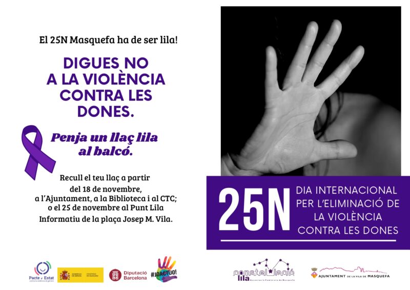 La Bustia cartell 25N Masquefa