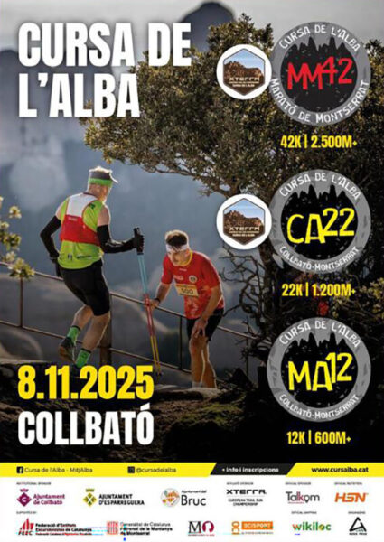 La Bustia cartell Cursa Alba Collbato