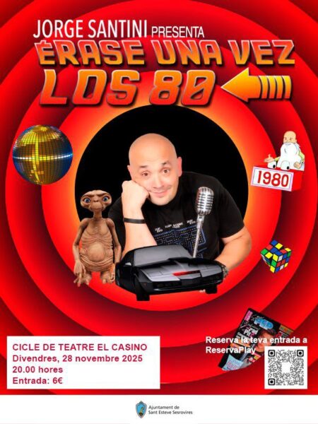 La Bustia cartell Erase una vez los 80