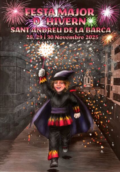La Bustia cartell Festa Major Hivern Sant Andreu