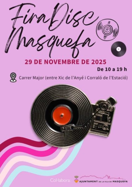 La Bustia cartell Firadisc Masquefa