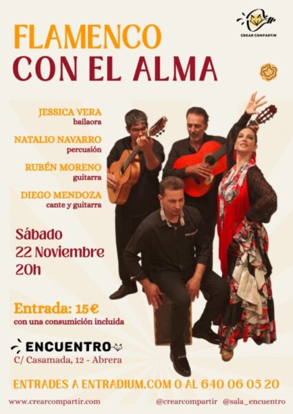 La Bustia cartell Flamenco con el alma