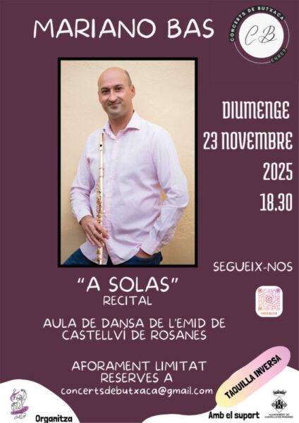 La Bustia cartell Mariano Bas