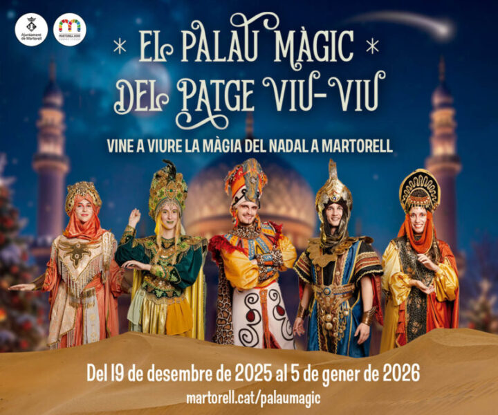 La Bustia cartell Palau Magic del patge Viu Viu Martorell 2025