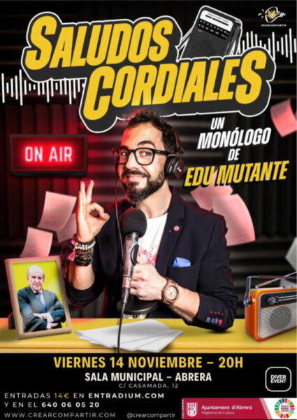 La Bustia cartell Saludos cordiales