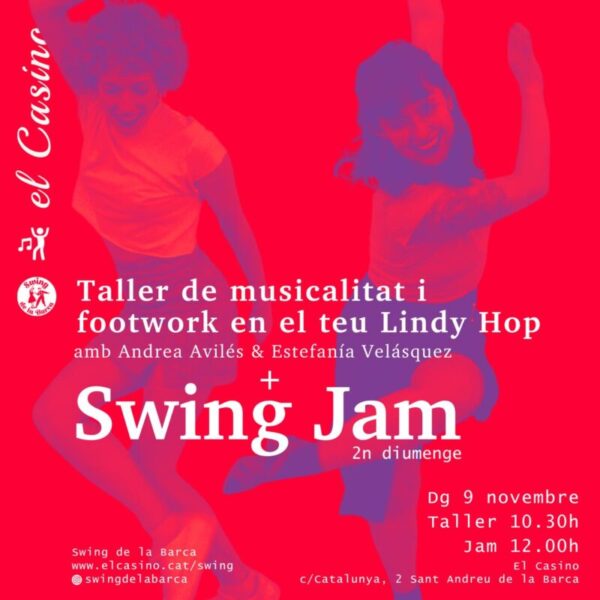 La Bustia cartell Swing Jam