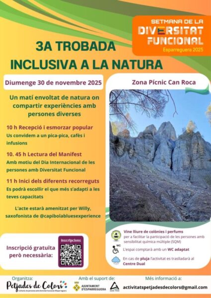 La Bustia cartell Trobada Inclusiva Natura