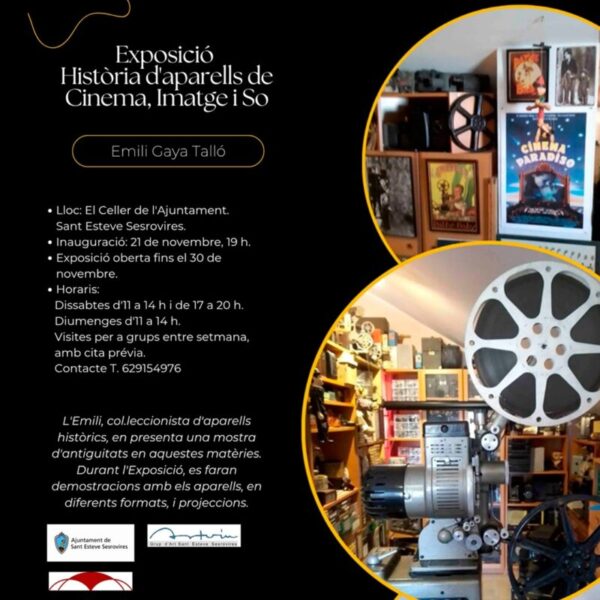 La Bustia cartell exposicio Emili Gaya Sant Esteve