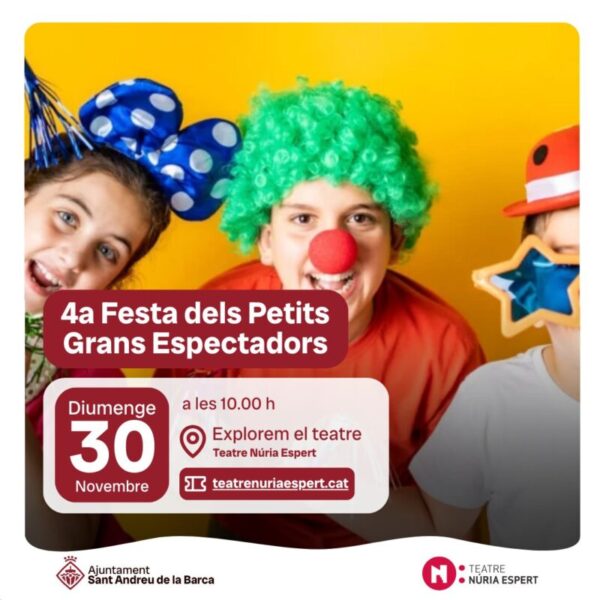 La Bustia cartell festa petits grans espectadors
