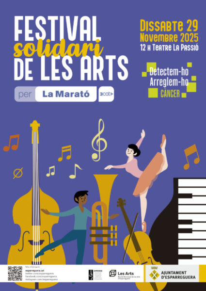 La Bustia cartell festival solidari de les arts