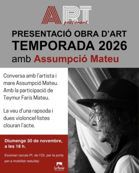 La Bustia cartell presentacio La Passio Olesa