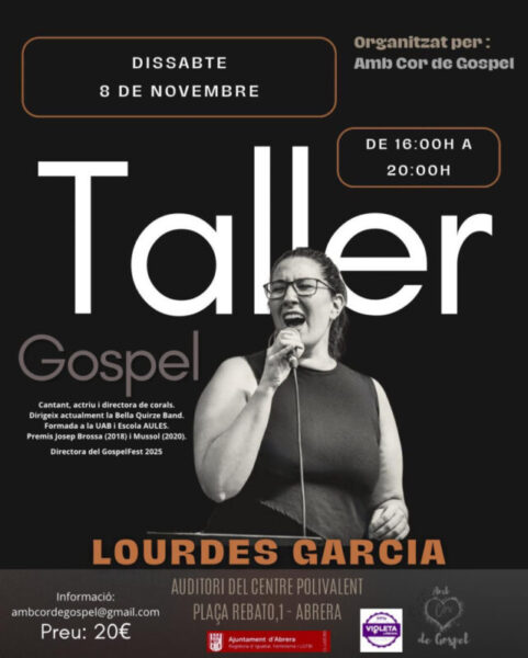 La Bustia cartell taller gospel