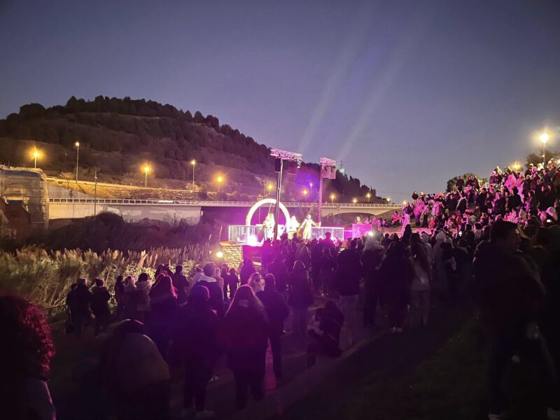 La Bustia encesa llums Nadal pont Diable Martorell 2025 2
