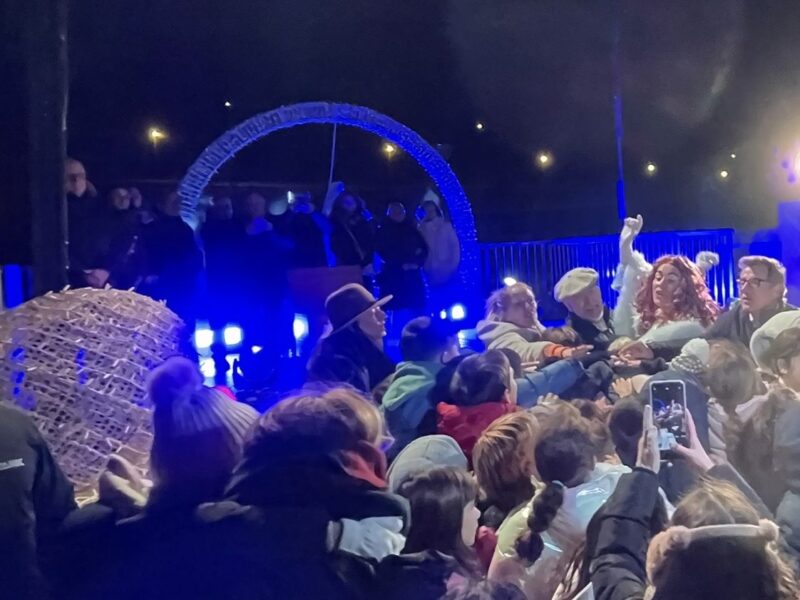 La Bustia encesa llums Nadal pont Diable Martorell 2025 3