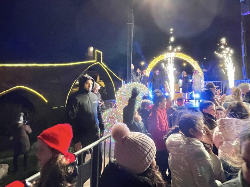 La Bustia encesa llums Nadal pont Diable Martorell 2025 5