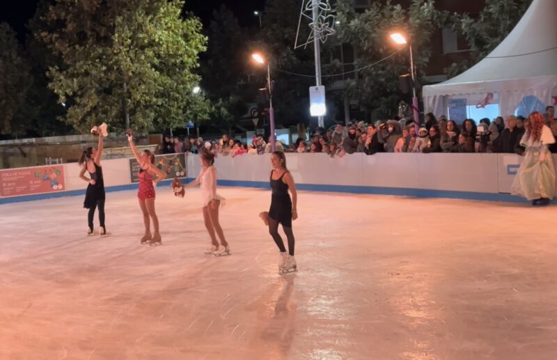 La Bustia inauguracio pista gel Nadal Martorell 2025