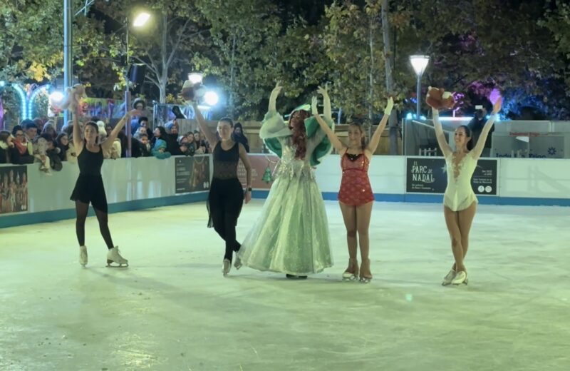 La Bustia inauguracio pista gel Nadal Martorell 2025