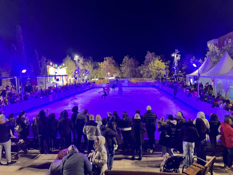 La Bustia inauguracio pista gel Nadal Martorell 2025