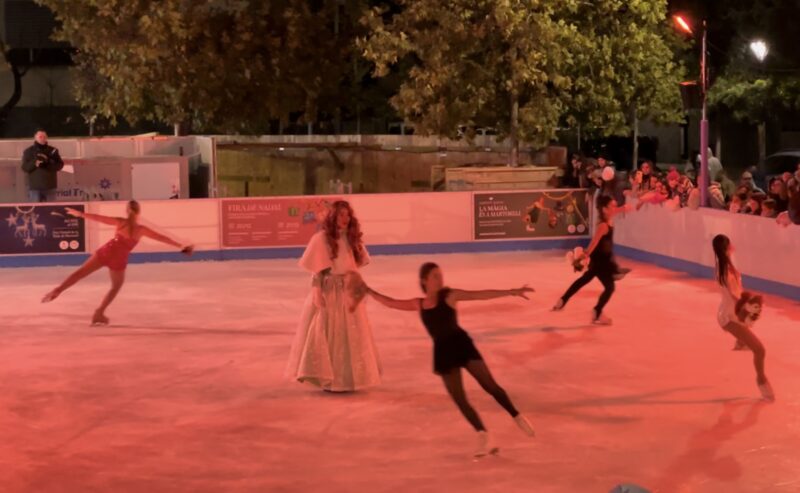 La Bustia inauguracio pista gel Nadal Martorell 2025