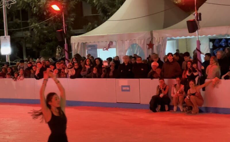 La Bustia inauguracio pista gel Nadal Martorell 2025