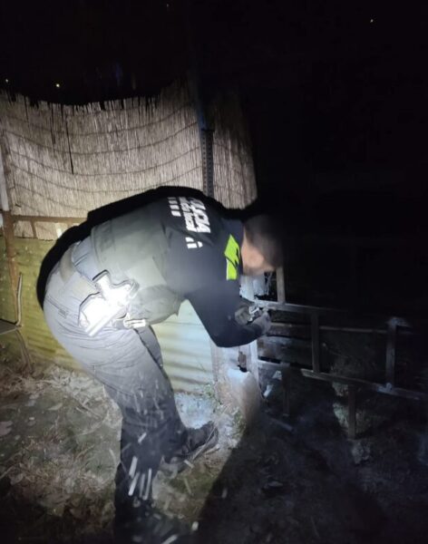 La Bustia incendi caseta hort Martorell 2