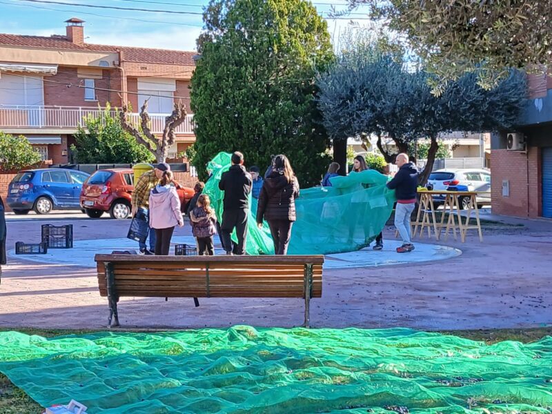 La Bustia jornada participativa oliveres Esparreguera 1