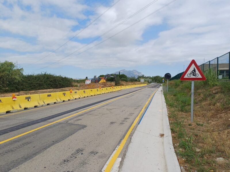 La Bustia obres nova rotonda Abrera 10