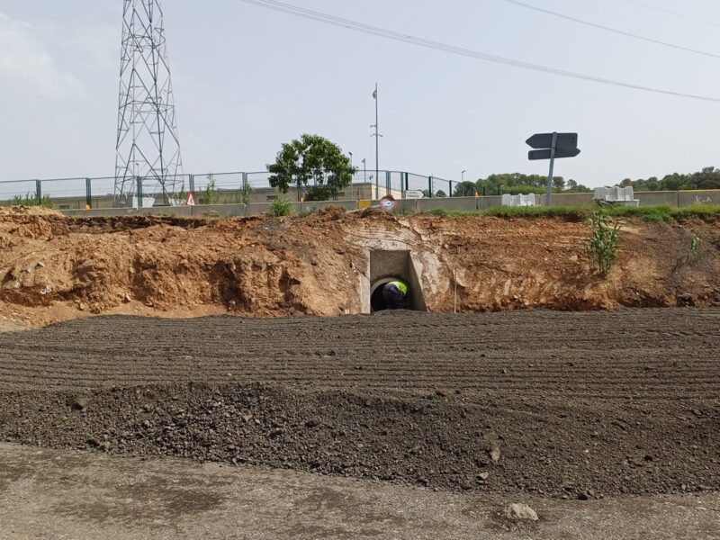 La Bustia obres nova rotonda Abrera 3