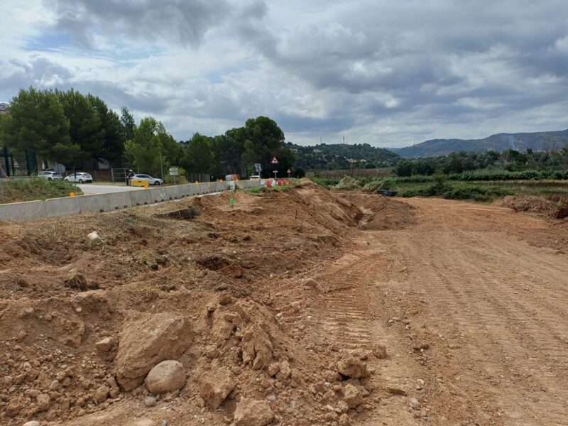 La Bustia obres nova rotonda Abrera 8