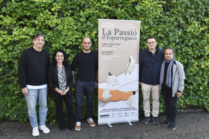 La Bustia presentacio cartell La Passio Esparreguera 2026 8