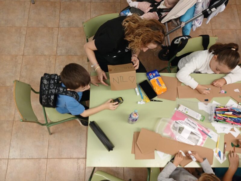 La Bustia taller caixes niu ADF Esparreguera 2