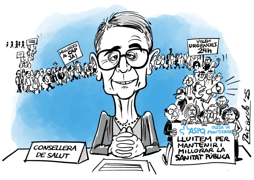 La Bustia vinyeta del Peregrina Salut novembre 2025