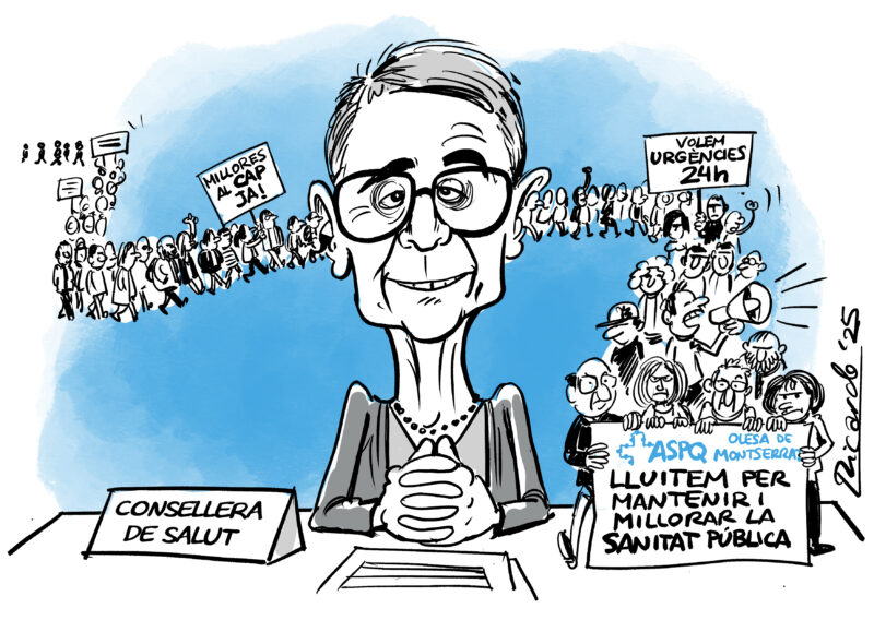 La Bustia vinyeta del Peregrina Salut novembre 2025