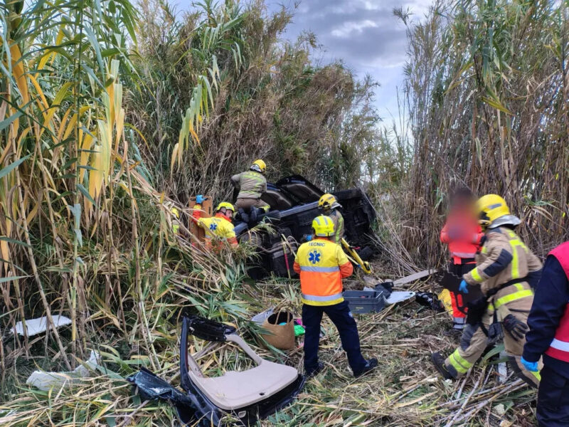 La Bustia accident Martorell 4 desembre 1