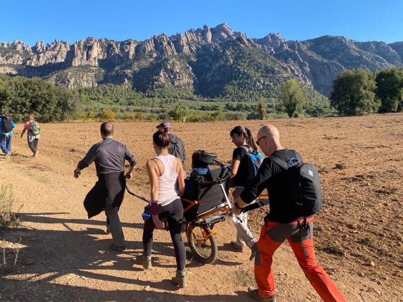 La Bustia cadira Joelette Olesa