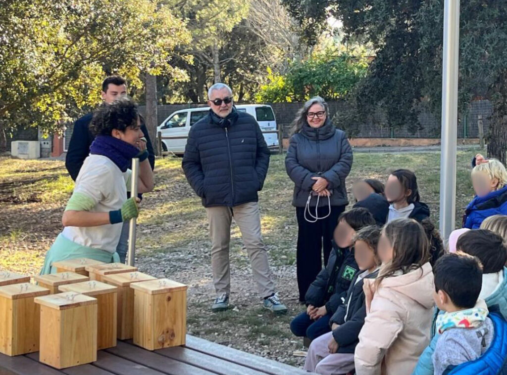 La Bustia caixes niu Mansuet Collbato