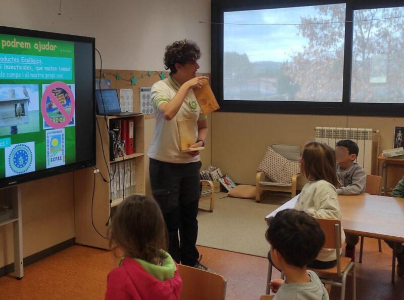 La Bustia caixes niu Mansuet Collbato