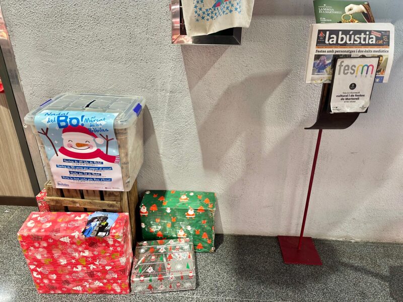 La Bustia campanya Nadal Mercat Martorell 2