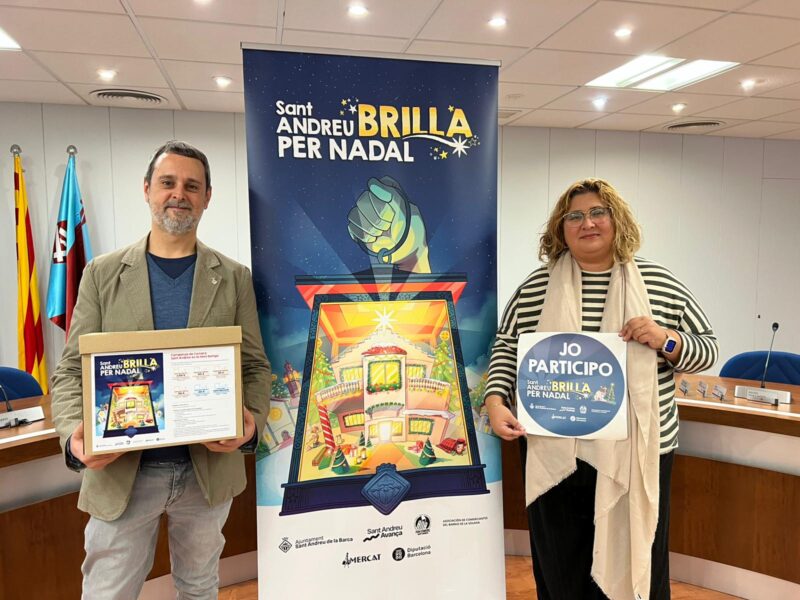 La Bustia campanya comerç local Nadal Sant Andreu