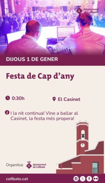 La Bustia cartell Cap Any 2026 Collbato